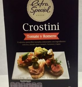 CROSTINI TOMATE Y ROMERO