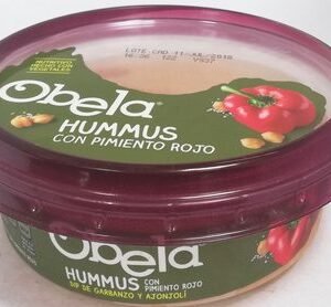 HUMMUS con pimiento rojo