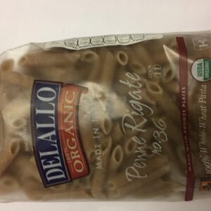 Delallo Organic Penne Rigate Made