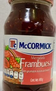 MC CORMICK MERMELADA DE FRAMBUESA