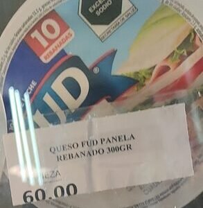 Queso Panela Rebanadas Cuadradas FUD