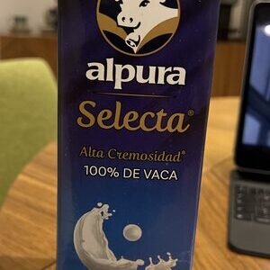 Alpura selecta, leche entera