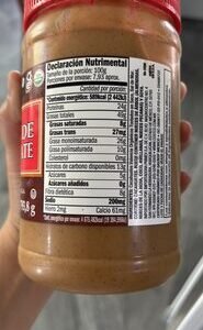 Crema Organica de Cacahuate