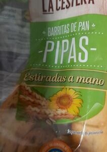 Barritas de pan con pipas