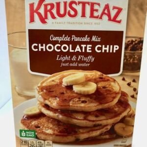 Harina completa preparada para hot cakes echos con chispas de chocolate