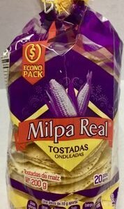 Tostadas Milpa Real onduladas