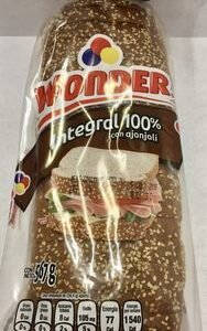 Pan Integral 100% Con Ajonjoli