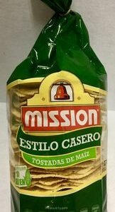 Estilo Casero Tostadas de maíz