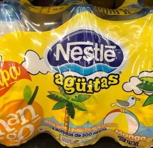 Nestle Aguitas sabor Mango 6 piezas