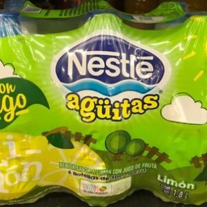 Nestle Agüitas sabor Limón 6 piezas