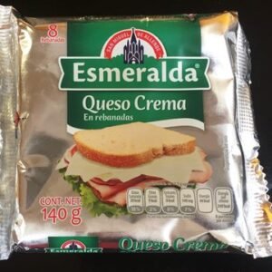 Queso Crema en rebanadas Esmeralda