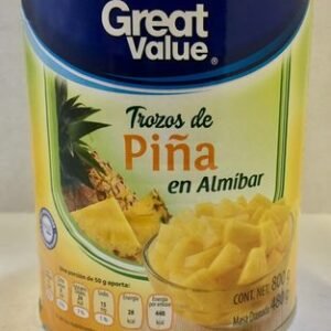 TROZOS DE PIÑA EN ALMÍBAR