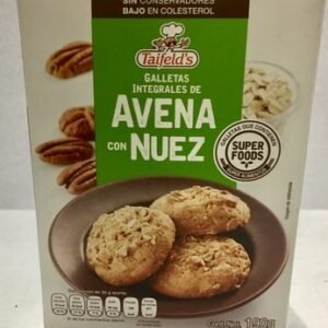 GALLETAS INTEGRALES AVENA CON NUEZ TAIFELD'S