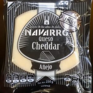 Navarro Queso Cheddar Añejo