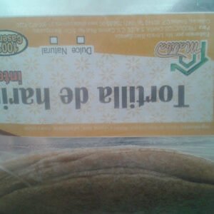 Tortilla de harina integral