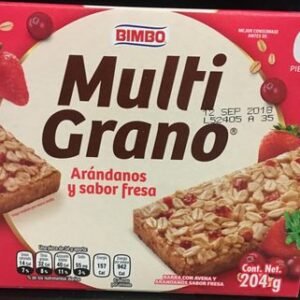 Multigrano arandanos y sabor fresa