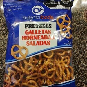 Pretzels Galletas Horneadas Saladas