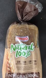 Pan de molde 100% natural integral