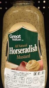 Mostaza de rábano picante Great Value