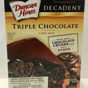 Harina preparada para pastel triple chocolate