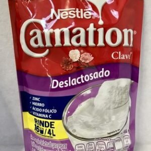 Alimento en polvo deslactosado para preparar bebida de leche y grasa vegetal