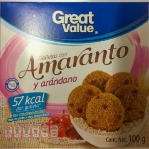 Galletas great value con amaranto y arándano