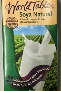 Alimento líquido de soya ultrapasteurizado