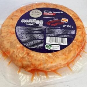 Tortilla Española Clásica con Chorizo