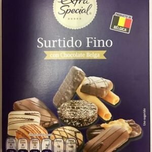 Surtido fino con chocolate Belga