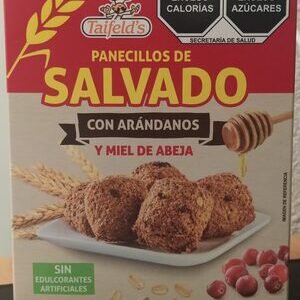 PANECILLOS DE SALVADO CON ARANDANOS TAIFELD'S