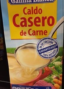 Caldo casero de carne