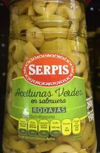 Ser Rodajas Aceitunas Verdes 260 / 150G