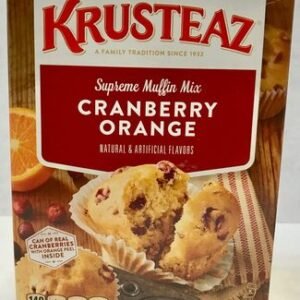 Harina preparada para pastelitos con arándano y naranja