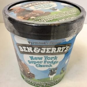 Nieve New York Super Fudge Chunk Ben & Jerry´s