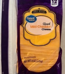 Deli Style Sliced Mild Cheddar Cheese