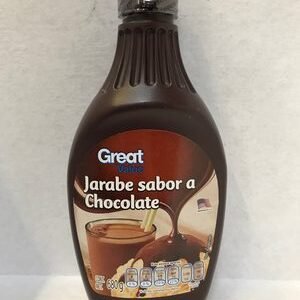 Jarabe sabor a chocolate