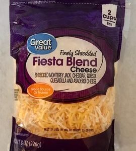 Finely Shredded Fiesta Blend Cheese