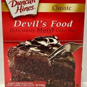 Harina preparada para pastel sabor a chocolate