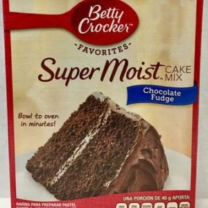 Harina para preparar pastel sabor a jarabe de chocolate