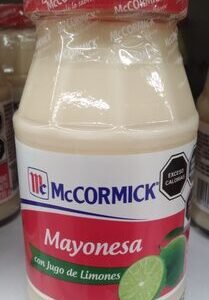 Mayonesa McCormick c/Limon Fco 285g