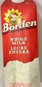 Leche entera Borden