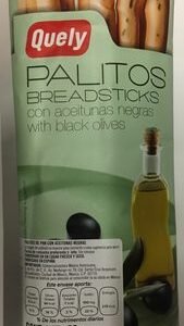 Palitos con aceitunas negras