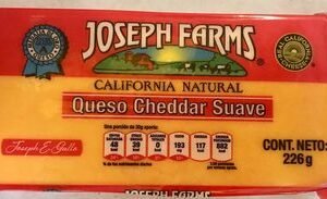 Queso cheddar suave