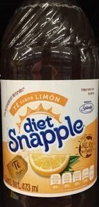 Diet Snapple tea sabor limon