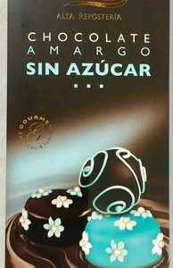 Chocolate amargo sin azúcar
