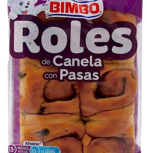 Roles De Canela Con Pasas Bimbo 300GR