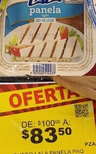 Queso Panela reducido en grasa