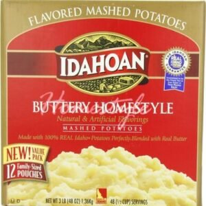 Mashed potatoes buttery homestyle