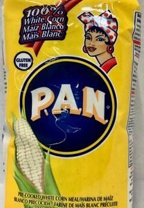 Harina de maíz blanco