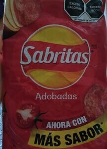 Botana a base de papá sabor adobo